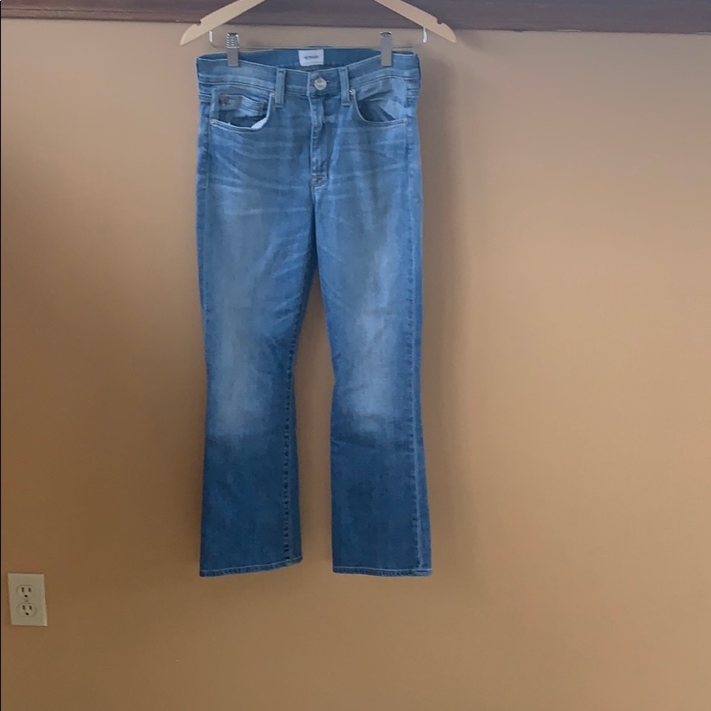 Hudson Brix Crop high rise flare
